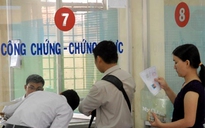 Tỉnh quyết định việc chuyển đổi phòng công chứng