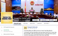 Không có chuyện ‘phủ sóng’ thông tin Chính phủ trên Facebook
