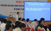 Hội nghị phổ biến văn bản chính sách về quản lý chất thải y tế