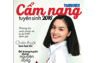 Báo Thanh Niên phát hành 'Cẩm nang tuyển sinh 2016'