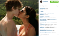 Justin Bieber đăng ảnh ‘khóa môi’ tình cũ Selena Gomez