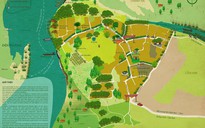 Bản đồ du lịch của làng Triêm Tây