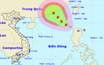 Bão số 8 vào Biển Đông