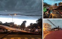 Cư dân mạng quan tâm: Hà Nội, thời tiết như có bão