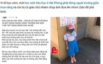 Phản giáo dục khi bắt trò... phơi nắng vì đi học sớm!