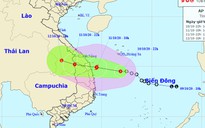 Áp thấp nhiệt đới tiếp tục dội mưa lớn xuống miền Trung