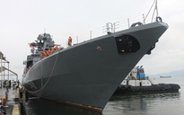 Tàu chống ngầm Hải quân liên bang Nga đến Đà Nẵng