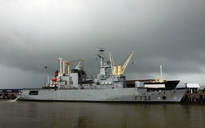 Tàu tuần dương Vendémiaire của Hải quân Pháp đến Đà Nẵng