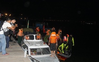 Chìm tàu du lịch trên sông Hàn: Gian nan lặn tìm hành khách mất tích