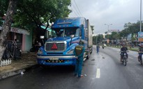 Tai nạn liên hoàn xe khách, xe máy, xe điện và xe container ở Đà Nẵng