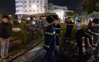 Đà Nẵng: Cháy xe khách 29 chỗ đang đậu tại bãi trong tối 9.12