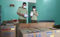 Đà Nẵng: Tạm giữ lô hàng 21.000 khẩu trang y tế không rõ nguồn gốc