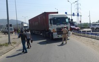 Tai nạn xe đầu kéo tại đầu cao tốc Đà Nẵng – Quảng Ngãi