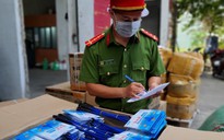 Đà Nẵng: Công an mất 1 ngày kiểm đếm kho hàng lậu lớn trong khu dân cư