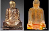 Xác ướp thiền sư 1.000 năm trong tượng Phật