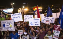 Biểu tình đòi lật đổ Thủ tướng Israel
