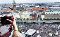30.000 người Đan Mạch biểu tình kêu gọi tiếp nhận người tị nạn