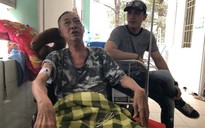 Lê Bình nằm hành lang bệnh viện, vất vả tìm người chăm sóc