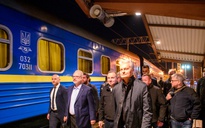 4 tổng thống châu Âu đang đi tàu đến Kyiv