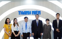 Tổng lãnh sự Nhật Bản tại TP.HCM thăm Báo Thanh Niên