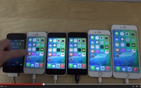 So sánh tốc độ chạy iOS 9 beta trên các bản iPhone