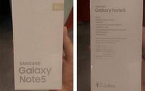 Lộ diện vỏ hộp đựng Galaxy Note 5?