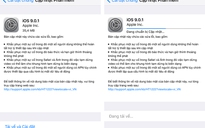 Apple bất ngờ tung ra bản iOS 9.0.1