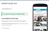 Google ưu tiên xếp hạng trang web có phiên bản di động