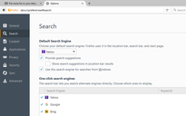Thủ thuật buộc Firefox giữ lại công cụ tìm kiếm ưa thích