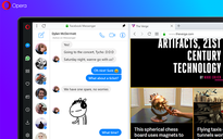 Opera ra mắt trình duyệt mới tích hợp WhatsApp và Messenger