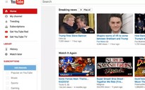 YouTube bổ sung 'Breaking news' vào trang chủ và ứng dụng di động