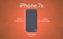 iPhone 7S sẽ dày hơn 1 mm so với iPhone 7