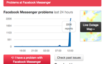 Facebook Messenger gặp sự cố không thể gửi/nhận tin nhắn