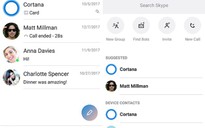 Skype cho Android cập nhật thiết kế mới