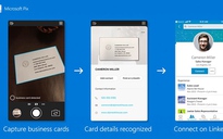 Microsoft Pix giúp quét danh thiếp người dùng