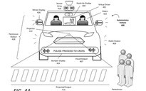 Xe tự lái sẽ có công nghệ phát tín hiệu cảnh báo cho người đi bộ