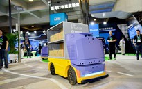 Alibaba ra mắt robot giao hàng tự động