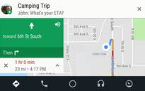 Google thêm các tùy chọn nhắn tin mới cho Android Auto