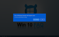 Cách kiểm tra khi nào bản Windows 10 Build hết hạn