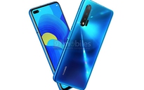 Huawei sẽ ra mắt Nova 6 5G với màn hình đục lỗ cho camera selfie kép