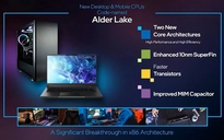 Intel tiết lộ chip Alder Lake tuyên chiến Apple Silicon M1