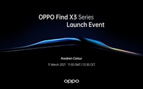 Oppo sắp công bố phiên bản Find X3