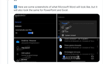 Microsoft mang chế độ Dark Mode đến với bộ ứng dụng Office trên Android