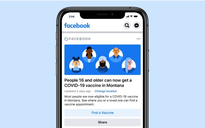 Facebook sẽ ghim thông tin vắc-xin Covid-19 lên đầu News Feed