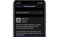 Apple tung gấp iOS 14.5.1 để khắc phục lỗi bảo mật quan trọng