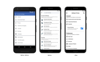Ứng dụng Facebook thiết kế lại menu cài đặt đơn giản hơn