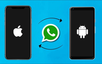 WhatsApp cho chuyển lịch sử trò chuyện giữa iOS và Android