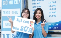 'Tụi con bán sữa'