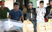 Công an Hà Tĩnh bắt 2 nghi phạm vận chuyển 31 kg ma túy