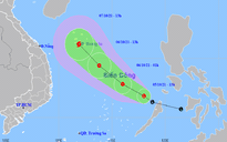 Vùng áp thấp sẽ mạnh lên thành bão, diễn biến rất phức tạp